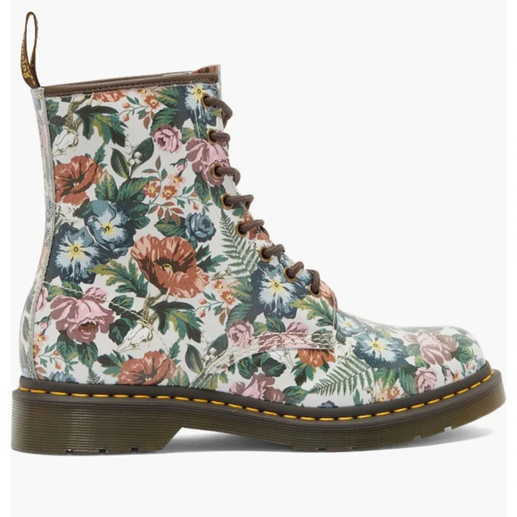 Dr. Martens 1460 Floral Combat boots New in Box English Garden Size: 7US/ 5UK - Picture 5 of 6